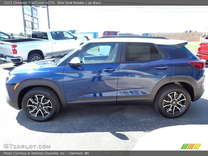 Blue Glow Metallic / Jet Black 2023 Chevrolet TrailBlazer ACTIV