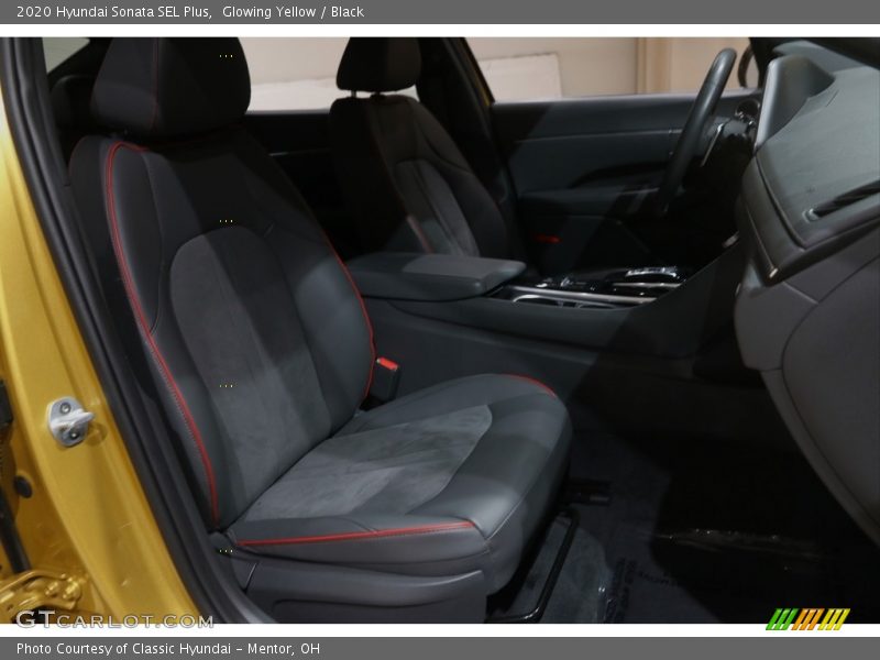 Glowing Yellow / Black 2020 Hyundai Sonata SEL Plus