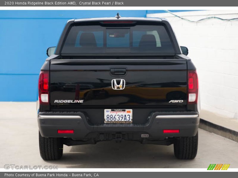 Crystal Black Pearl / Black 2020 Honda Ridgeline Black Edition AWD