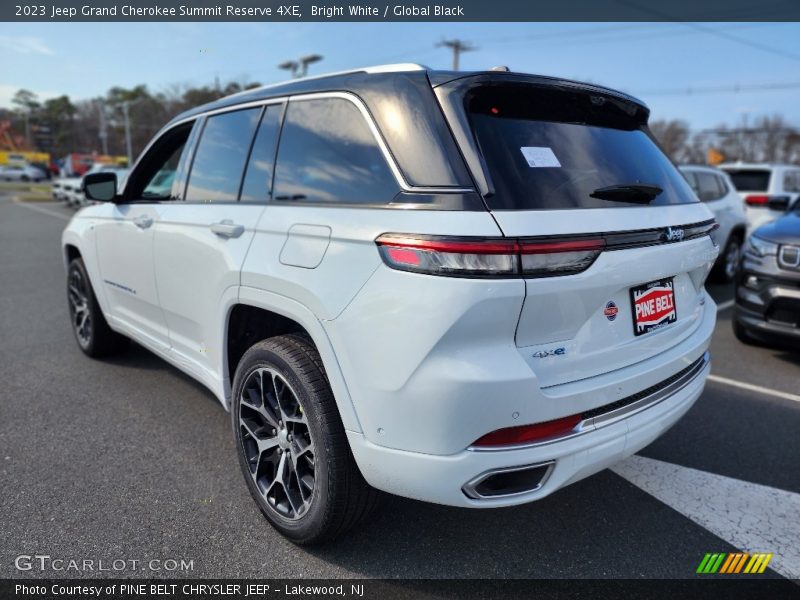 Bright White / Global Black 2023 Jeep Grand Cherokee Summit Reserve 4XE