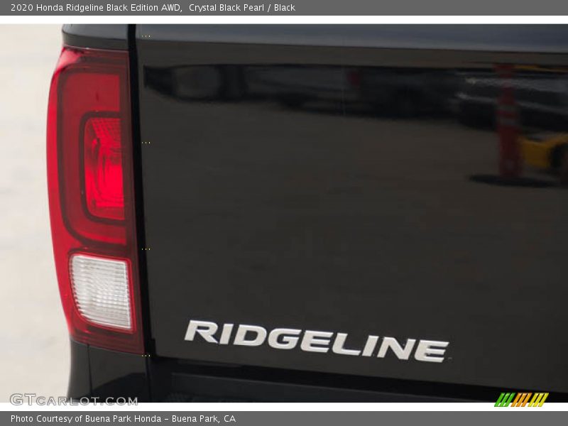 Crystal Black Pearl / Black 2020 Honda Ridgeline Black Edition AWD