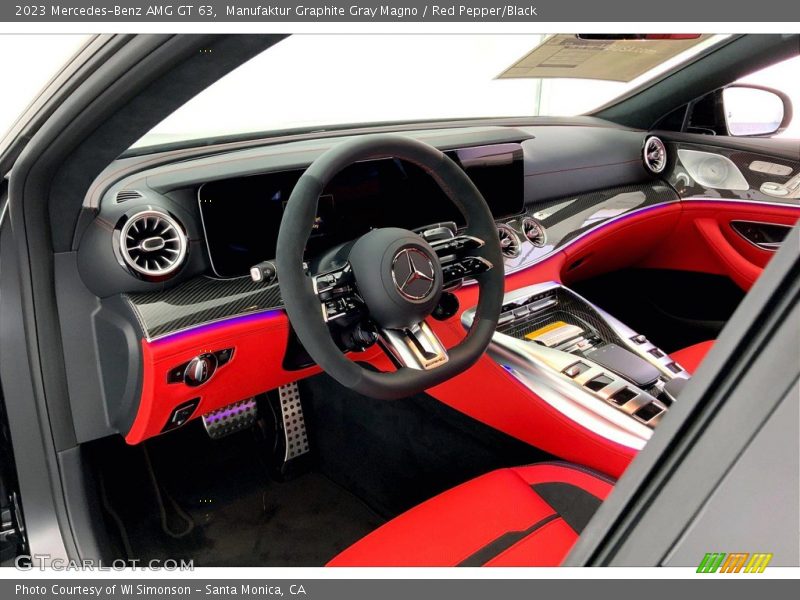 Red Pepper/Black Interior - 2023 AMG GT 63 