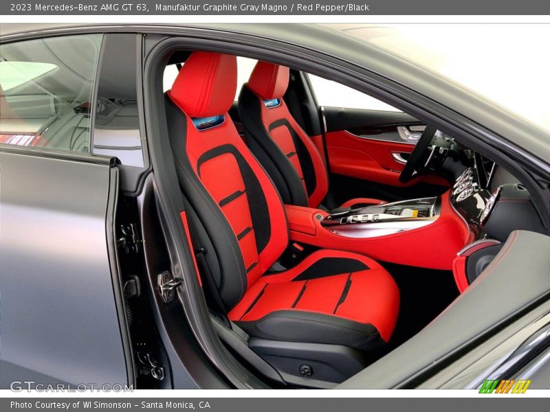  2023 AMG GT 63 Red Pepper/Black Interior