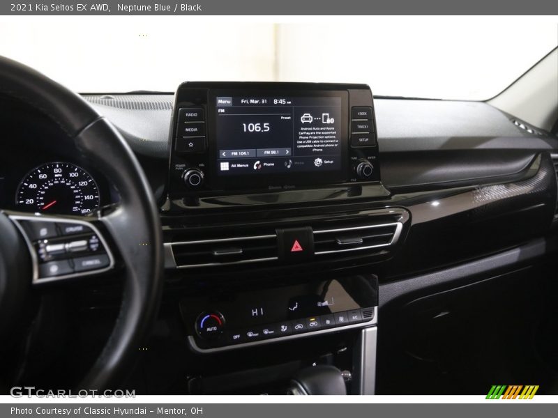 Controls of 2021 Seltos EX AWD