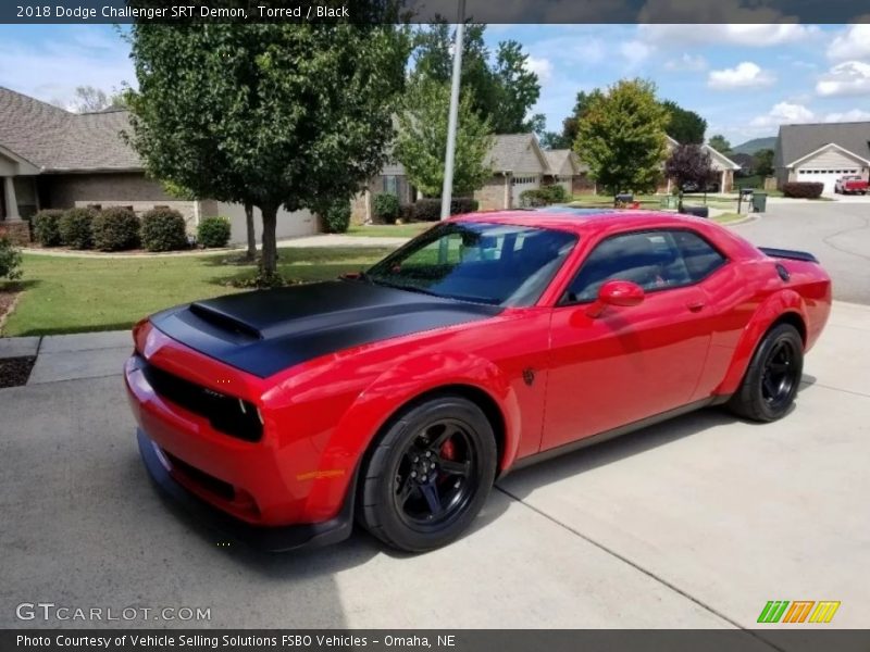 Torred / Black 2018 Dodge Challenger SRT Demon