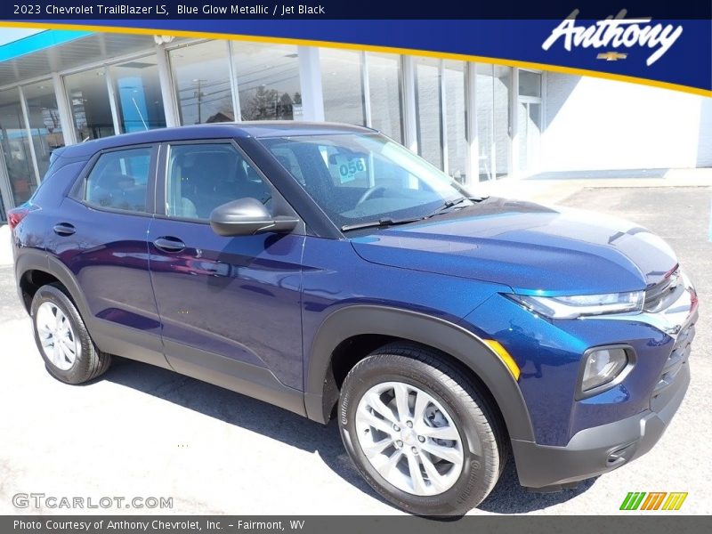 Blue Glow Metallic / Jet Black 2023 Chevrolet TrailBlazer LS