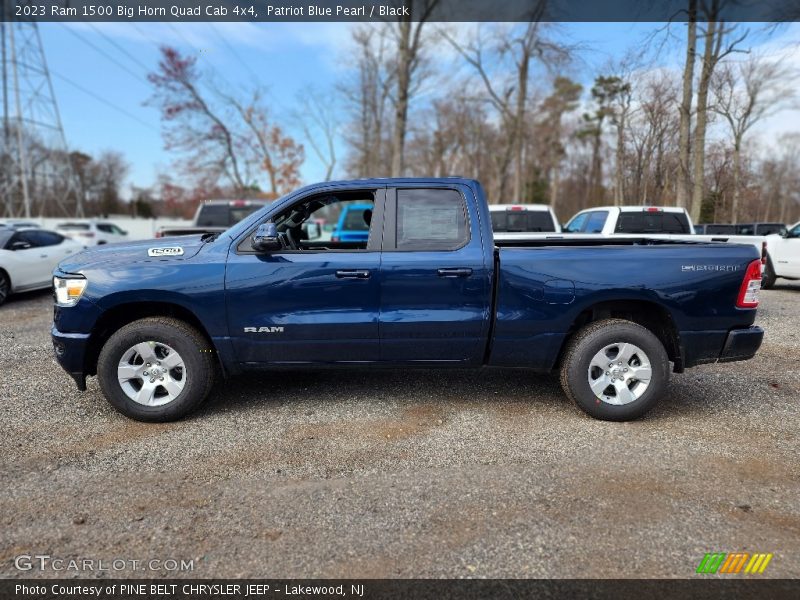  2023 1500 Big Horn Quad Cab 4x4 Patriot Blue Pearl