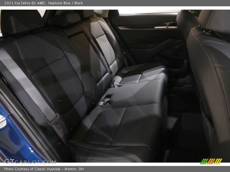 Neptune Blue / Black 2021 Kia Seltos EX AWD