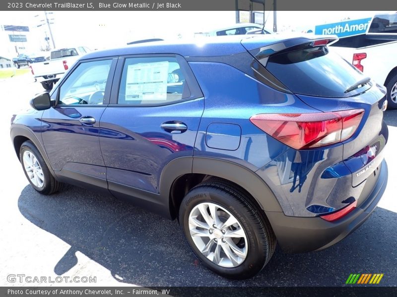 Blue Glow Metallic / Jet Black 2023 Chevrolet TrailBlazer LS