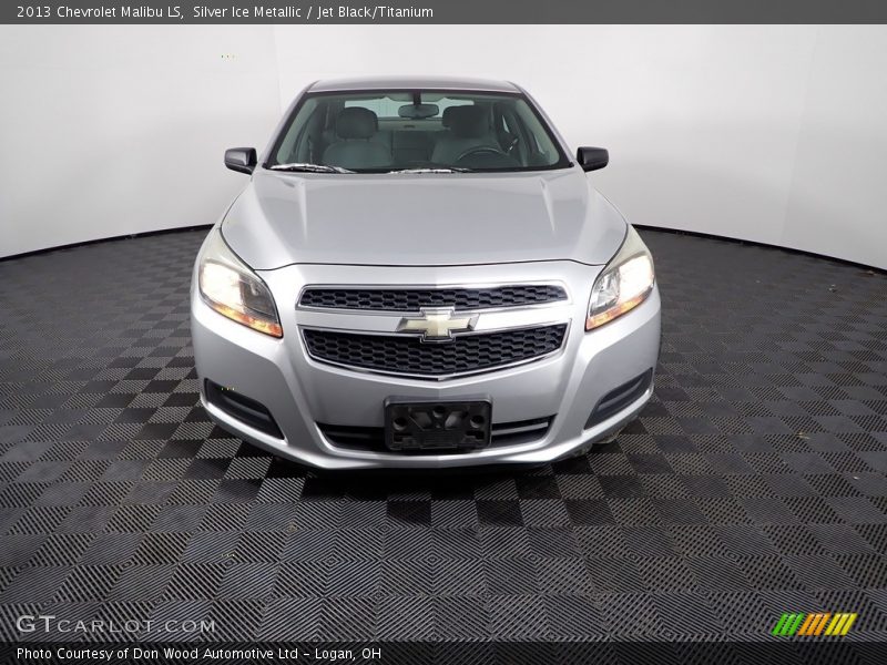 Silver Ice Metallic / Jet Black/Titanium 2013 Chevrolet Malibu LS