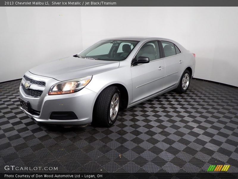Silver Ice Metallic / Jet Black/Titanium 2013 Chevrolet Malibu LS