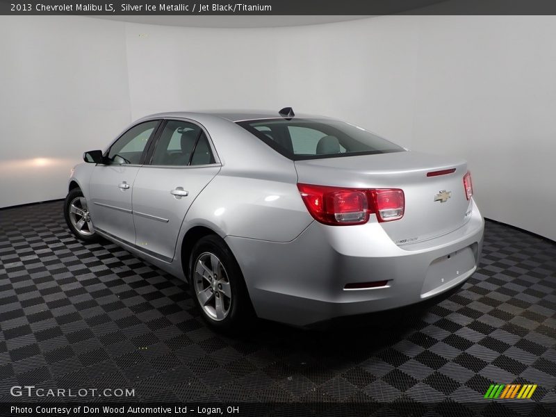 Silver Ice Metallic / Jet Black/Titanium 2013 Chevrolet Malibu LS