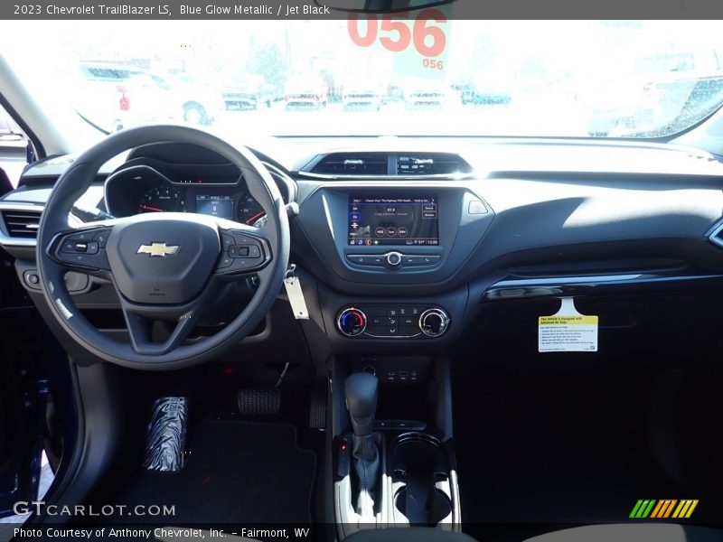 Blue Glow Metallic / Jet Black 2023 Chevrolet TrailBlazer LS