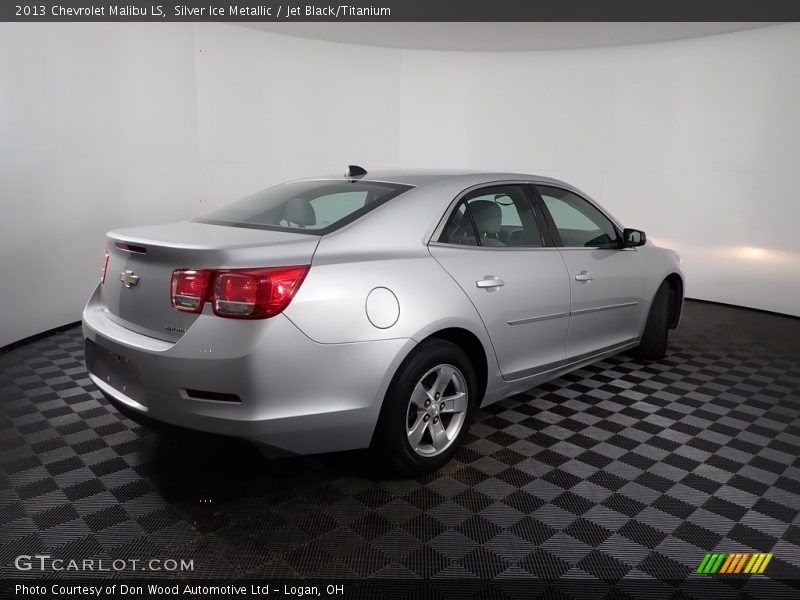 Silver Ice Metallic / Jet Black/Titanium 2013 Chevrolet Malibu LS
