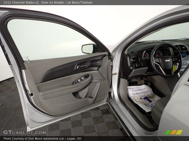 Silver Ice Metallic / Jet Black/Titanium 2013 Chevrolet Malibu LS