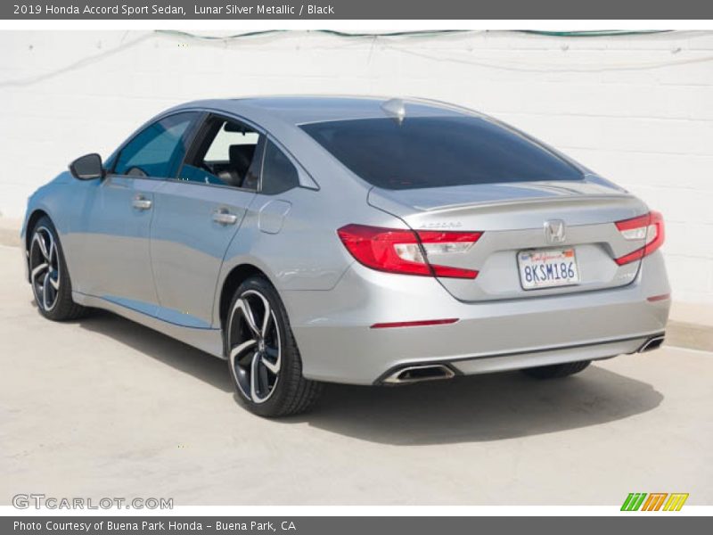 Lunar Silver Metallic / Black 2019 Honda Accord Sport Sedan