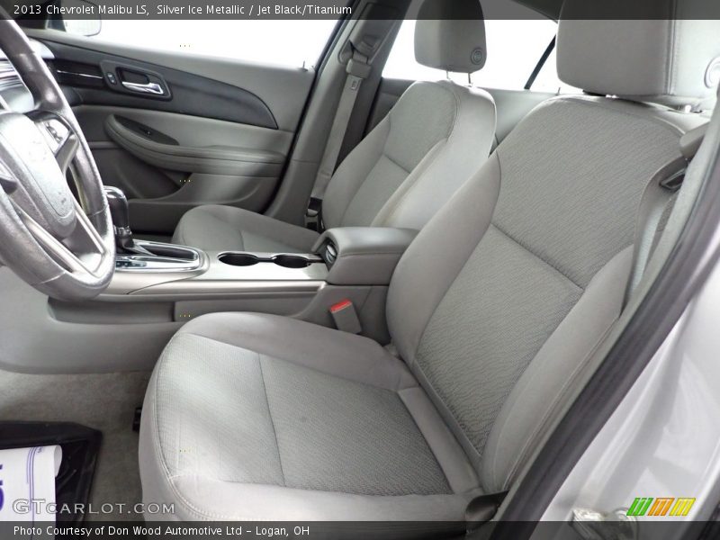 Silver Ice Metallic / Jet Black/Titanium 2013 Chevrolet Malibu LS