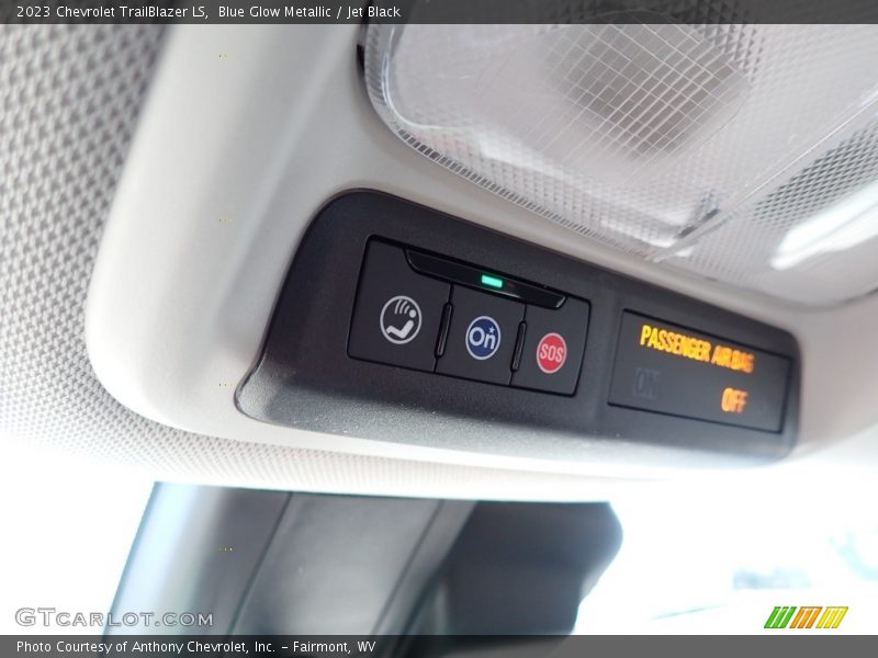 Blue Glow Metallic / Jet Black 2023 Chevrolet TrailBlazer LS