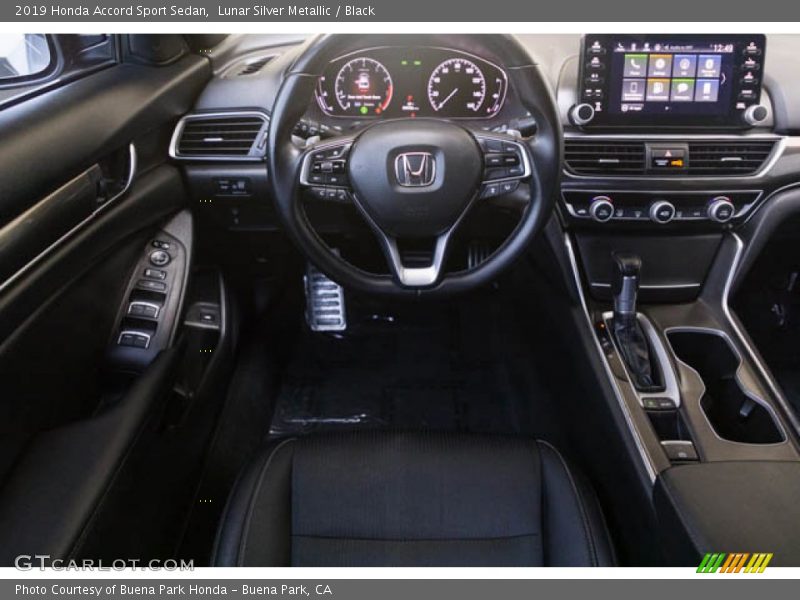Lunar Silver Metallic / Black 2019 Honda Accord Sport Sedan