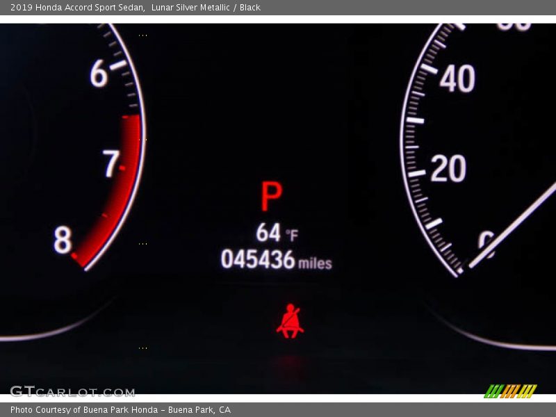 Lunar Silver Metallic / Black 2019 Honda Accord Sport Sedan