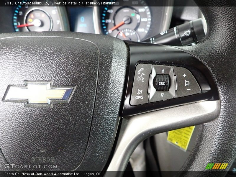 Silver Ice Metallic / Jet Black/Titanium 2013 Chevrolet Malibu LS