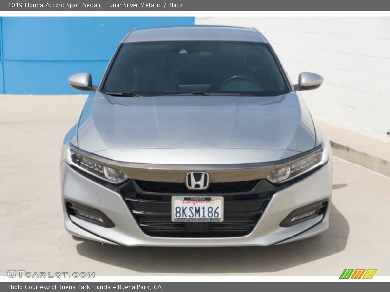 Lunar Silver Metallic / Black 2019 Honda Accord Sport Sedan