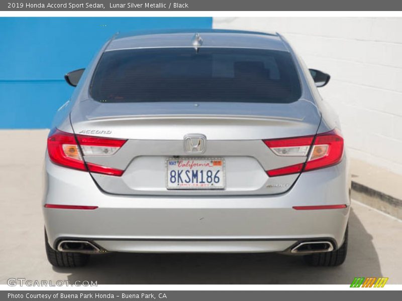 Lunar Silver Metallic / Black 2019 Honda Accord Sport Sedan