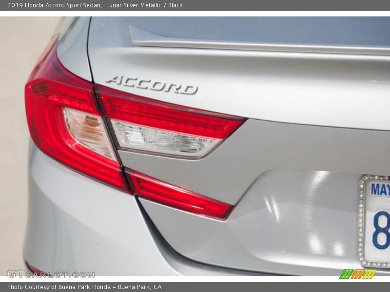 Lunar Silver Metallic / Black 2019 Honda Accord Sport Sedan