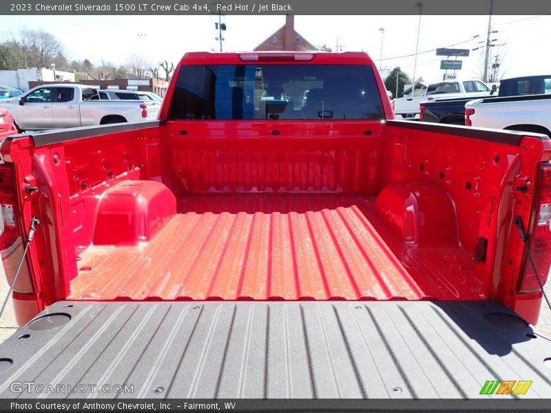 Red Hot / Jet Black 2023 Chevrolet Silverado 1500 LT Crew Cab 4x4