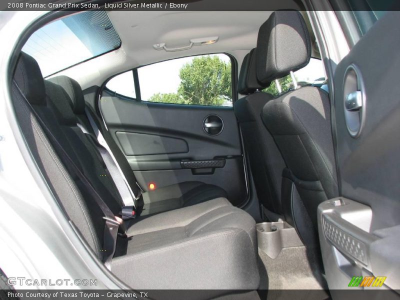 Liquid Silver Metallic / Ebony 2008 Pontiac Grand Prix Sedan