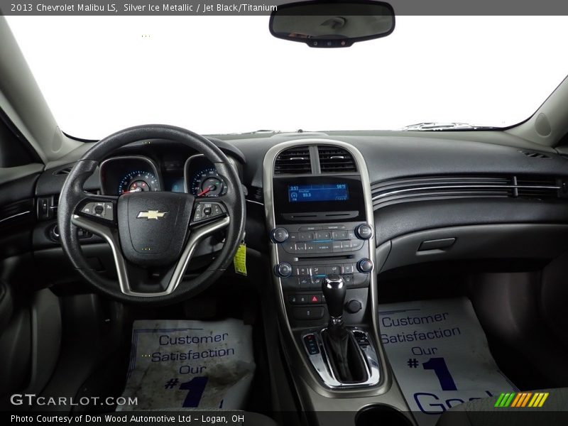 Silver Ice Metallic / Jet Black/Titanium 2013 Chevrolet Malibu LS