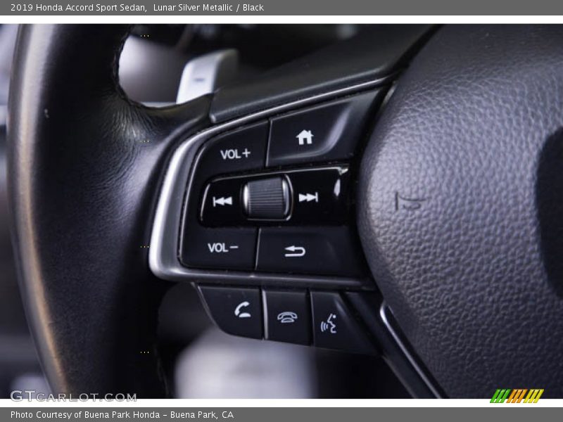 Lunar Silver Metallic / Black 2019 Honda Accord Sport Sedan