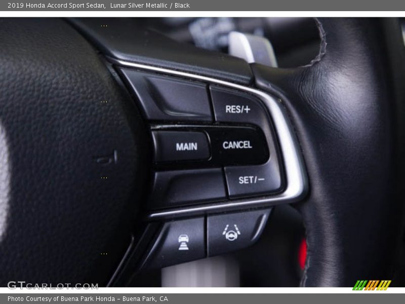 Lunar Silver Metallic / Black 2019 Honda Accord Sport Sedan