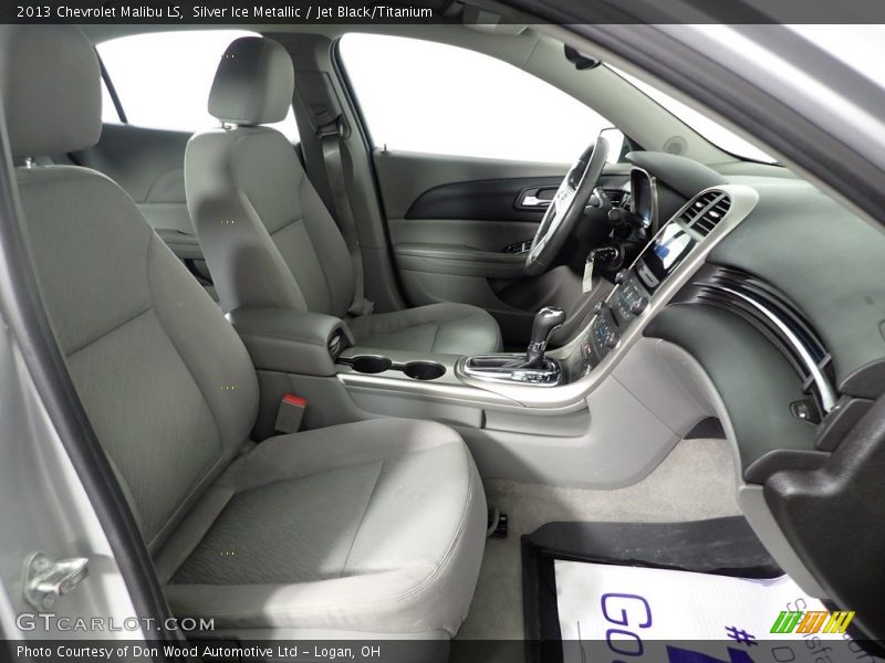 Silver Ice Metallic / Jet Black/Titanium 2013 Chevrolet Malibu LS
