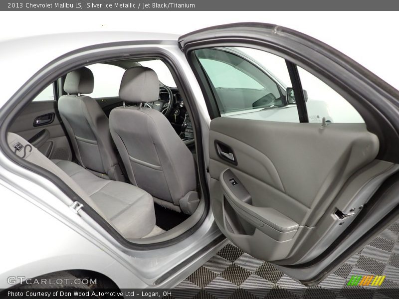 Silver Ice Metallic / Jet Black/Titanium 2013 Chevrolet Malibu LS
