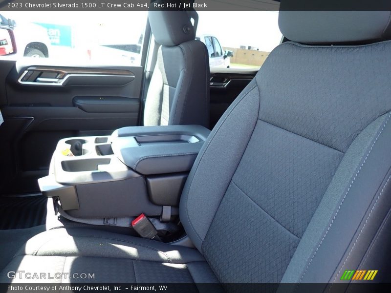 Red Hot / Jet Black 2023 Chevrolet Silverado 1500 LT Crew Cab 4x4