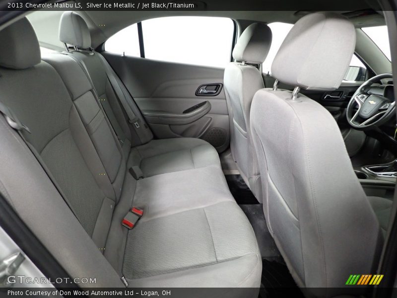 Silver Ice Metallic / Jet Black/Titanium 2013 Chevrolet Malibu LS