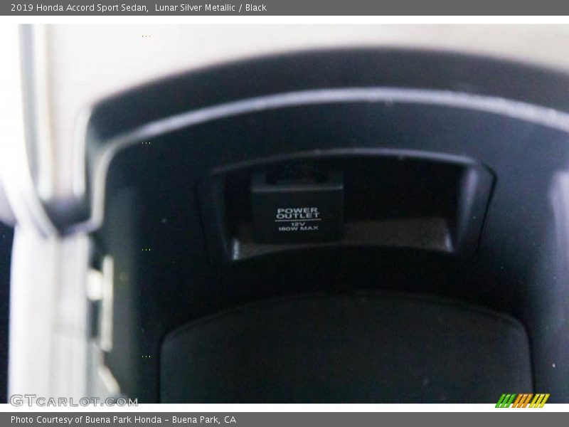 Lunar Silver Metallic / Black 2019 Honda Accord Sport Sedan