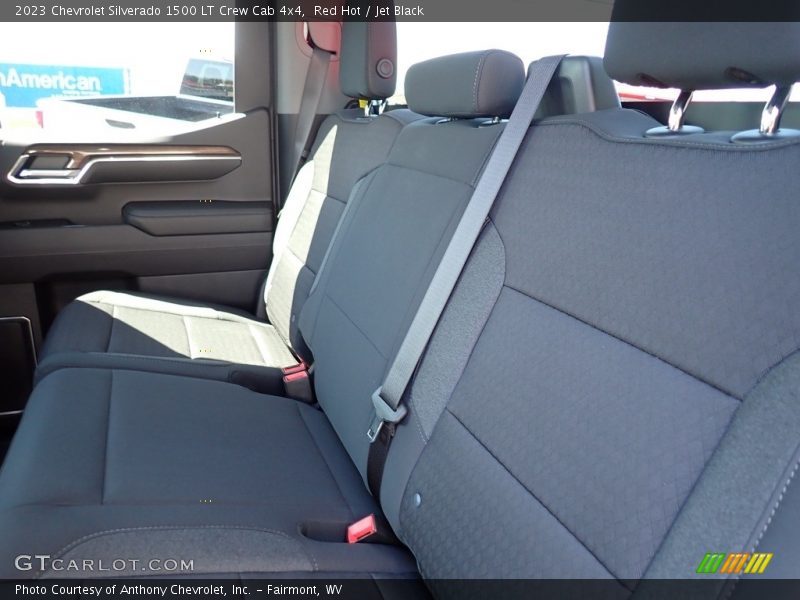 Red Hot / Jet Black 2023 Chevrolet Silverado 1500 LT Crew Cab 4x4