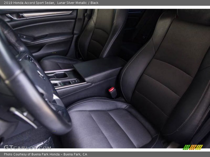 Lunar Silver Metallic / Black 2019 Honda Accord Sport Sedan