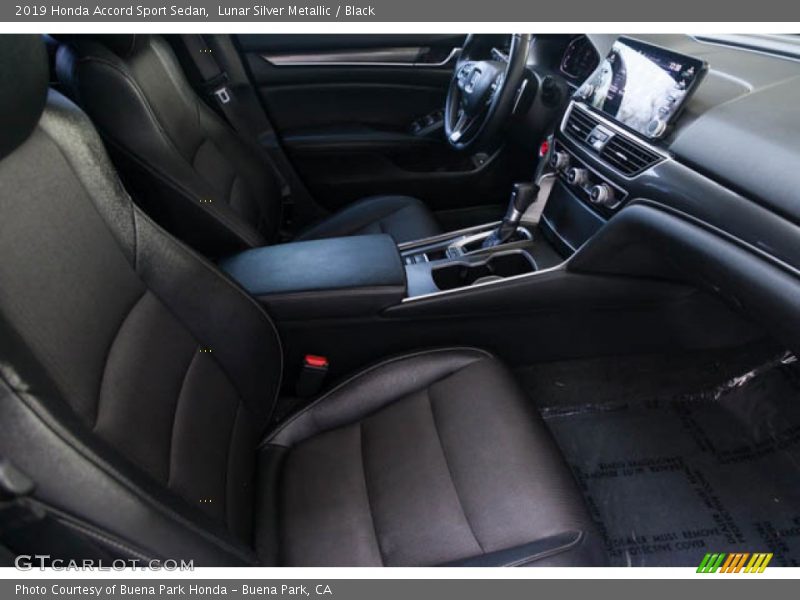 Lunar Silver Metallic / Black 2019 Honda Accord Sport Sedan