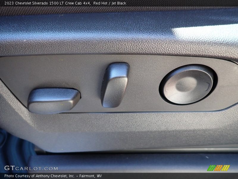 Red Hot / Jet Black 2023 Chevrolet Silverado 1500 LT Crew Cab 4x4