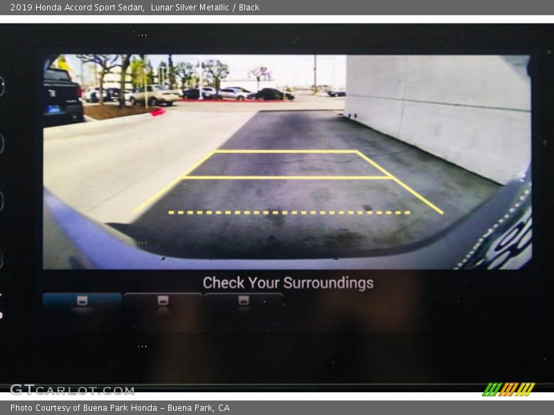 Lunar Silver Metallic / Black 2019 Honda Accord Sport Sedan
