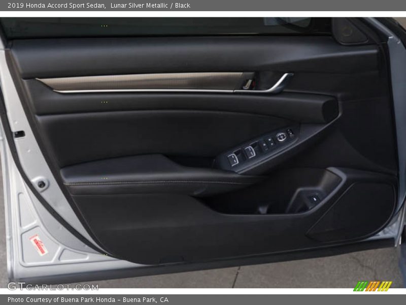 Lunar Silver Metallic / Black 2019 Honda Accord Sport Sedan