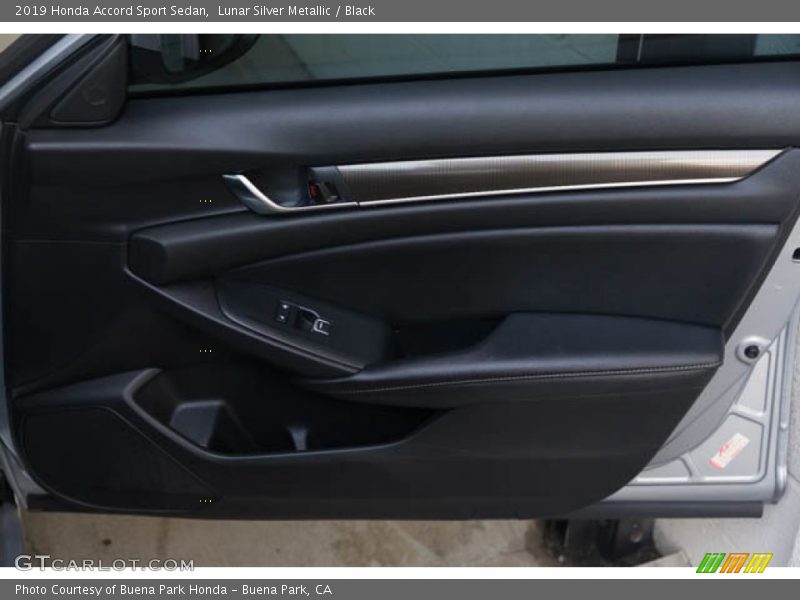 Lunar Silver Metallic / Black 2019 Honda Accord Sport Sedan