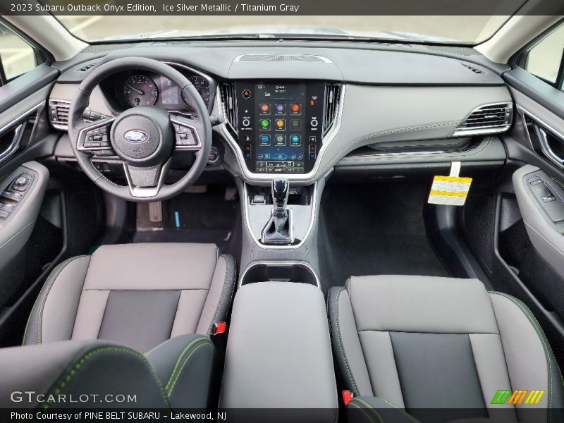 Ice Silver Metallic / Titanium Gray 2023 Subaru Outback Onyx Edition