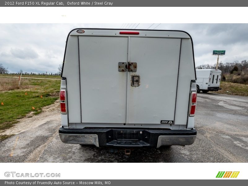 Oxford White / Steel Gray 2012 Ford F150 XL Regular Cab