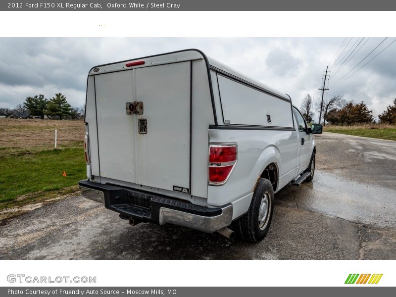 Oxford White / Steel Gray 2012 Ford F150 XL Regular Cab