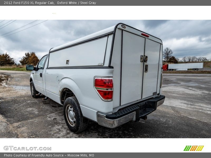 Oxford White / Steel Gray 2012 Ford F150 XL Regular Cab