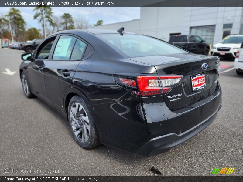Crystal Black Silica / Warm Ivory 2023 Subaru Legacy Limited